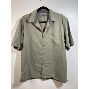 Men's Short Sleeve Shirt by REI - Light Green Lightweight - Size L
